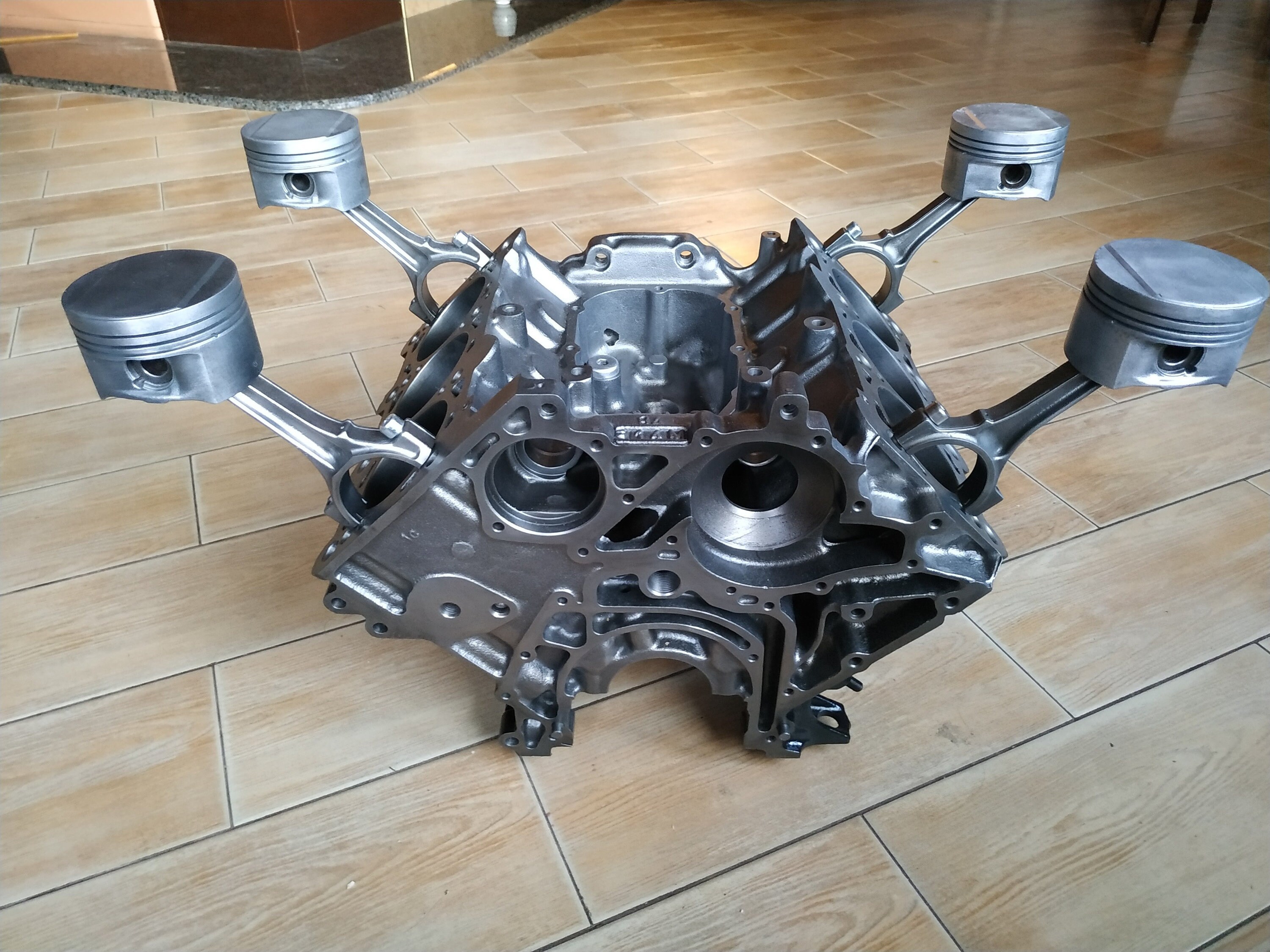 AUDI V6 Engine Table Unique Design Etsy Canada