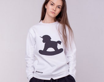 Sweat-shirt avec Licorne