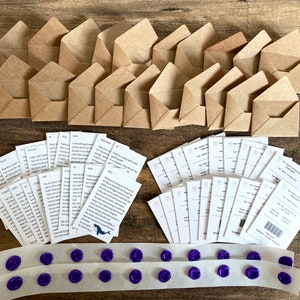 Kit complementario del Hada de los Dientes - 20 letras