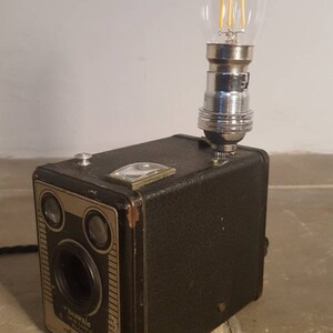 Kodak Brownie camera table lamp including bulb image 5