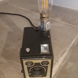 Kodak Brownie camera table lamp including bulb image 7