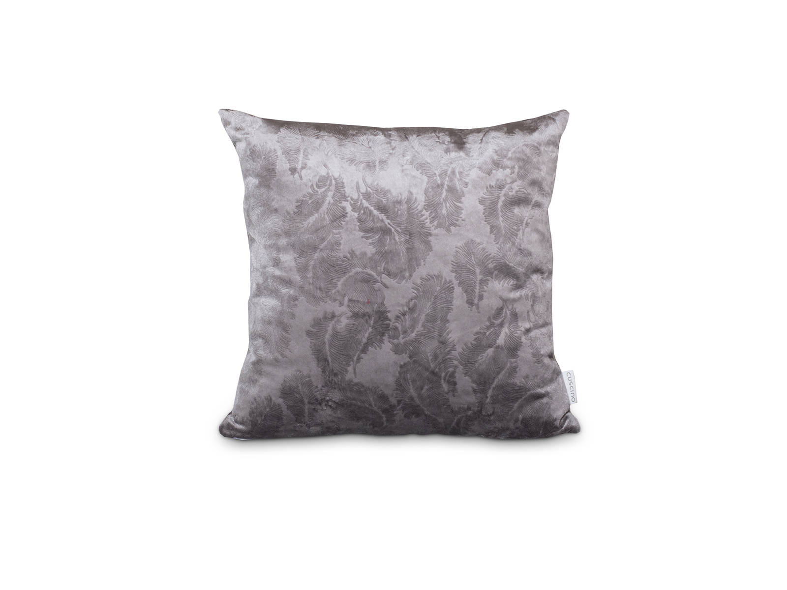 Coussin Velours gris