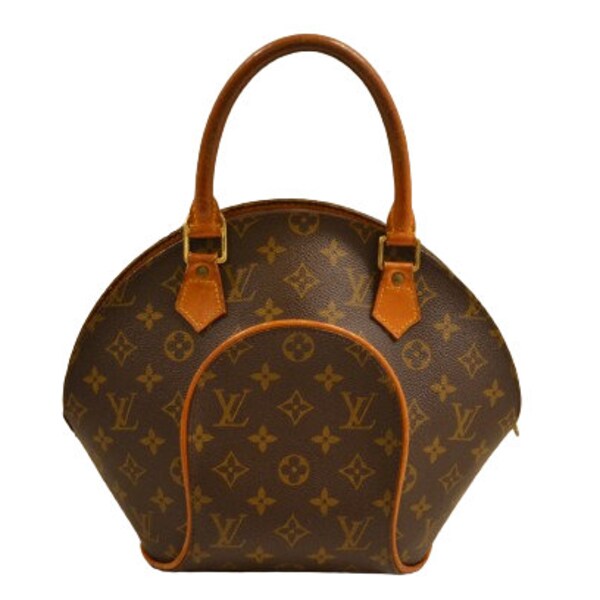 Authentic Louis Vuitton Monogram Ellipse Handbag Purse in Brown Vintage "GUC" - RARE (Sale - 69% Off)