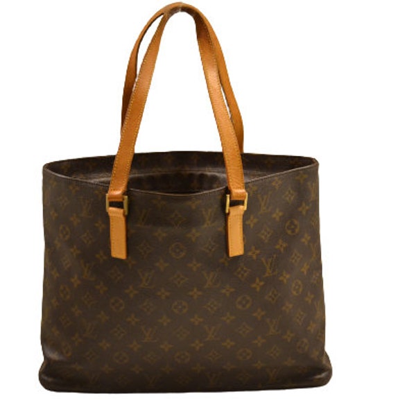 Authentic Louis Vuitton Monogram Luco Large Shoulder Tote Bag Handbag Purse in Brown Vintage "GUC" (SALE - 65% Off)