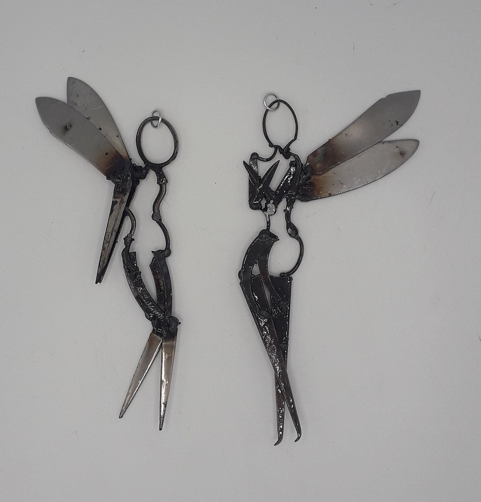 Fairy Hanging Ornament Fairy Christmas Fairy Garden Welded Etsy Australia