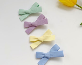 4.5 inch Hair Bow rainbow medium Dance Moms girls hair clips kids