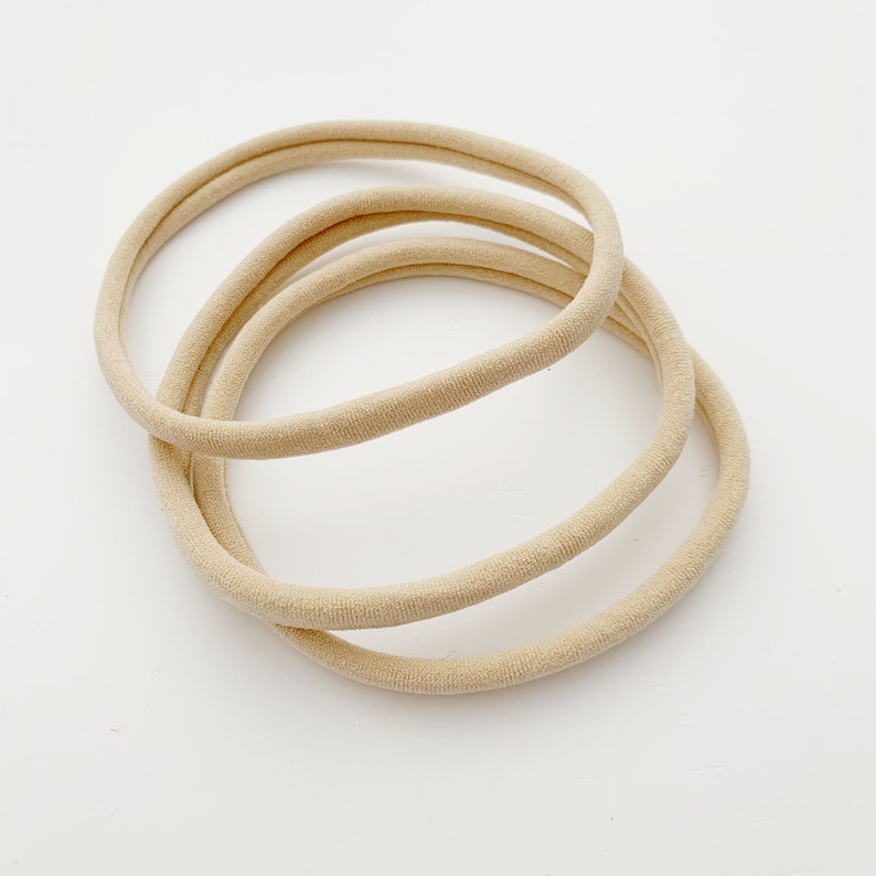 Baby Hair Clips Neutral Colours Baby Bows Small Baby Etsy