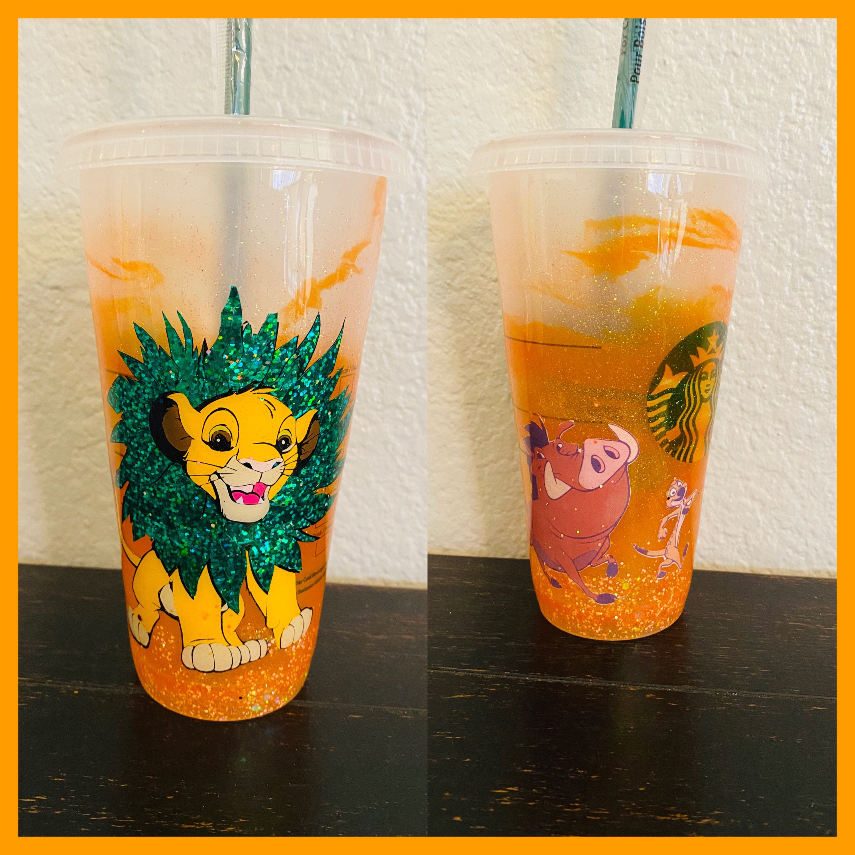 Lion king cup Etsy