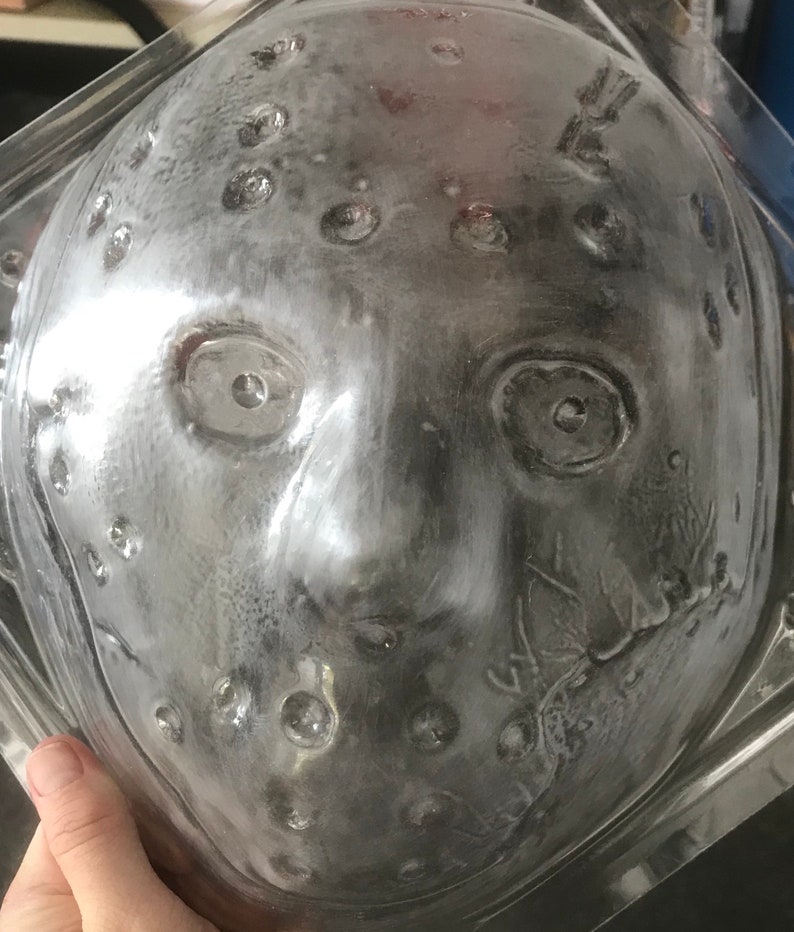 Certificate of authenticity in phoros Friday the 13th Part 7 HERO BLANK off the original mold replica blank