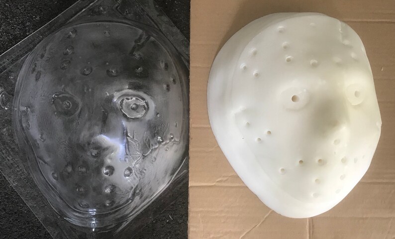 Certificate of authenticity in phoros Friday the 13th Part 7 HERO BLANK off the original mold replica blank