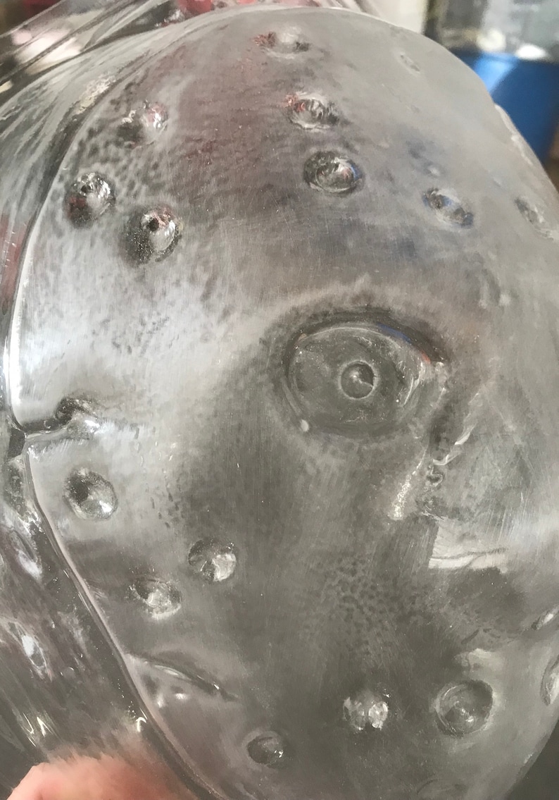 Certificate of authenticity in phoros Friday the 13th Part 7 HERO BLANK off the original mold replica blank