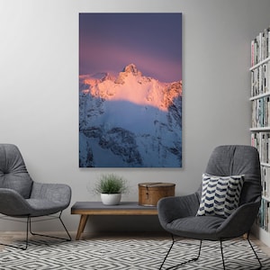 Polar Bear Peak 2 - Alaska Aerial Fine Art Photography (Metal & Bamboo Prints)