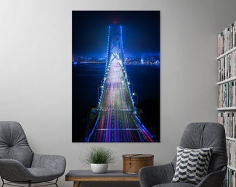 Bay Bridge Long Exposure - San Francisco Fine Art Photography (Metal & Bamboo Prints)