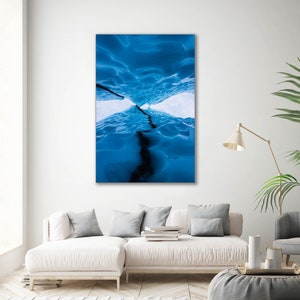 Ice Arch X - Matanuska Glacier Alaska Fine Art Photography (Metal & Bamboo Prints)