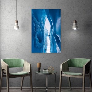 Arch Canyon - Matanuska Glacier - Alaska Fine Art Photography (Metal & Bamboo Prints)