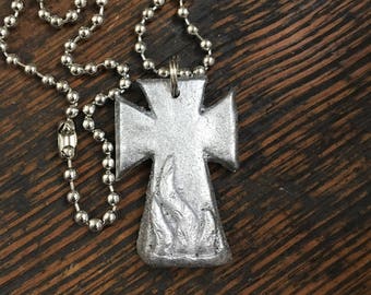 Celtic Cross Necklace, Celtic Cross Charm, Celtic Cross Pendant, Irish Celtic Cross, Cross Penant,Metal Cross Pendant,Cast Aluminum Jewelry
