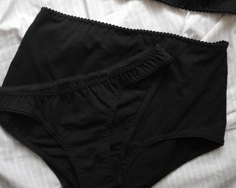 Premium Photo  Girl in the underwear woman body in black panties