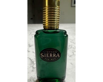 Vintage Stetson Sierra by Coty Aftershave 2.25 oz - New & Discontinued Rare