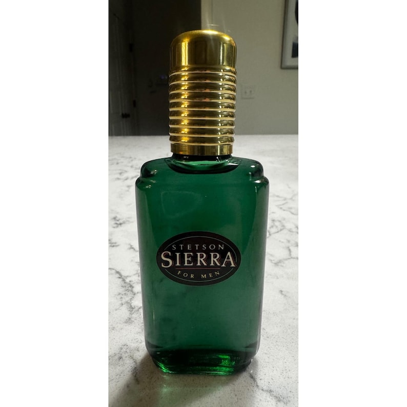 Vintage Stetson Sierra by Coty Aftershave 2.25 oz - New & Discontinued Rare image 1