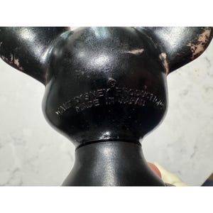 Vintage Mickey Mouse Figure Walt Disney Productions Squeaker Toy Collectible image 6