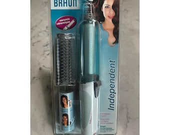 Vintage BRAUN Independent Model C20Cordless Styler w/ Energy Cell New Sealed