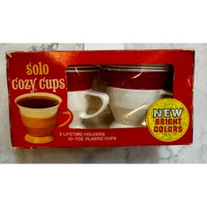 70s Solo Cozy Cups - Etsy
