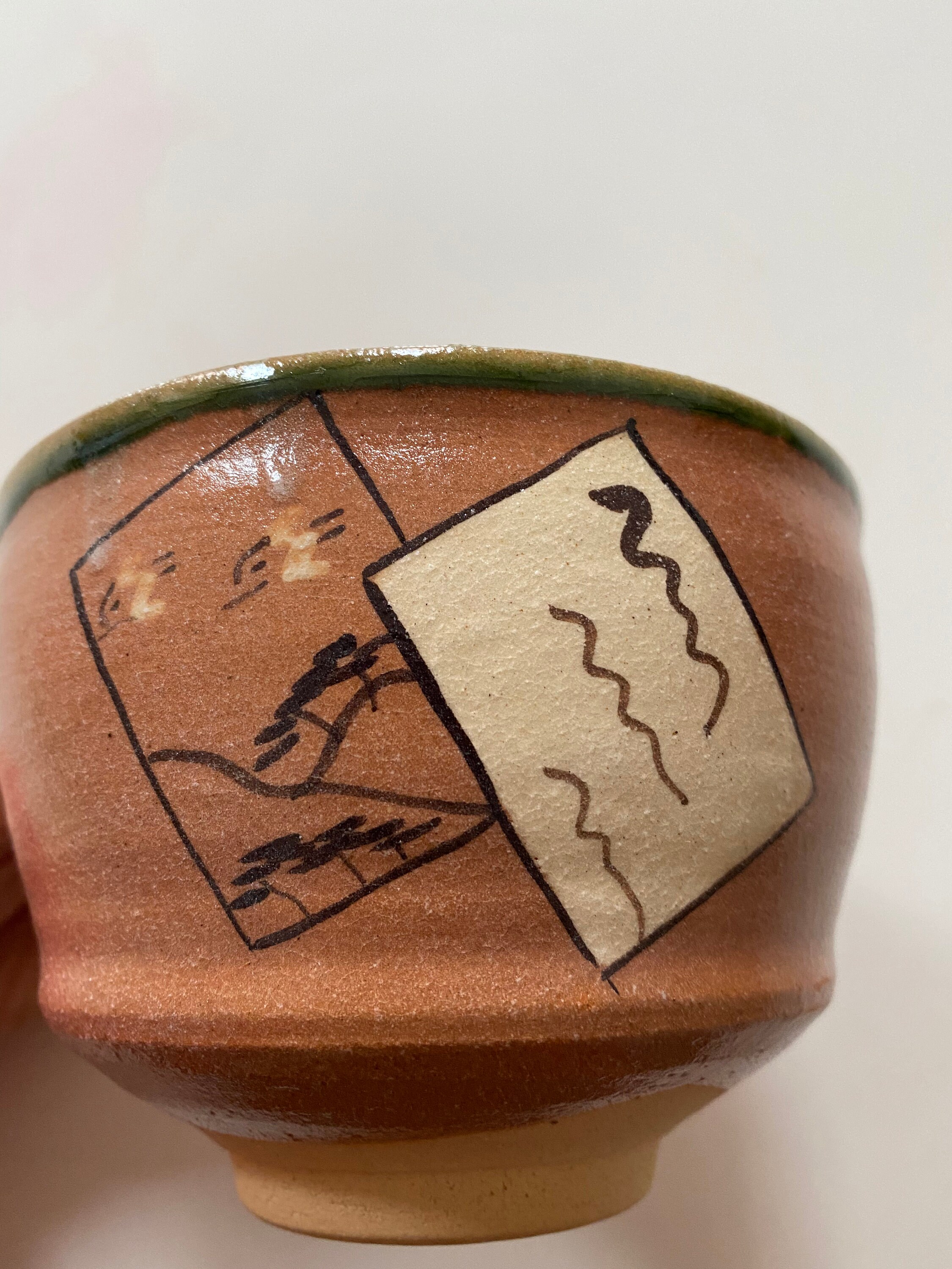 Ciotola Per Tè Matcha Chawan Giapponese - Handmade In Ceramica Per Cerimonia Del Tè - Foto 12