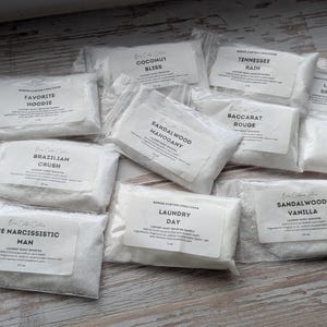 Provpaket för doftförstärkare för tvätt, 10 minidofter, handgjorda dofttillsatser för tvätt, sköljmedel, provset