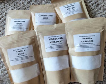 Natural Laundry Scent Booster 10 oz Non-Toxic Fabric Softener Laundry Scent Additive Eco Friendly HE Washer Safe Natural Laundry Pet Safe