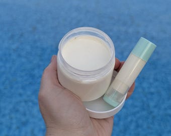 Mineral Sun Shield Naturalny cynkowy krem przeciwsłoneczny do skóry wrażliwej Nienanocząsteczkowy tlenek cynku Przyjazny dla raf koralowych Niezbędny na lato Przyjazny dla skóry wrażliwej
