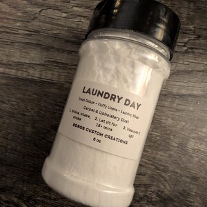 Natural Carpet Freshener Odor Eliminator Upholstery Deodorizer (6 oz) Non Toxic Cleaning Car Accessory Carpet Refresher Powder Dust Gym Shoe