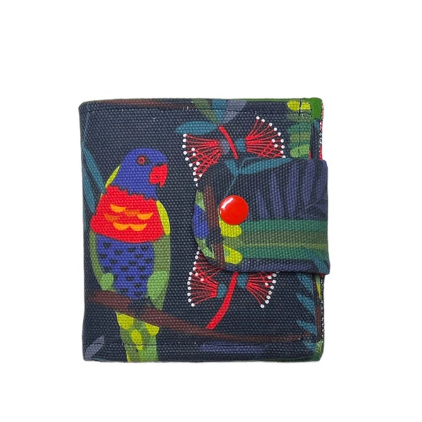 Wallet bifold Jocelyn Proust parrot pocket fold over purse