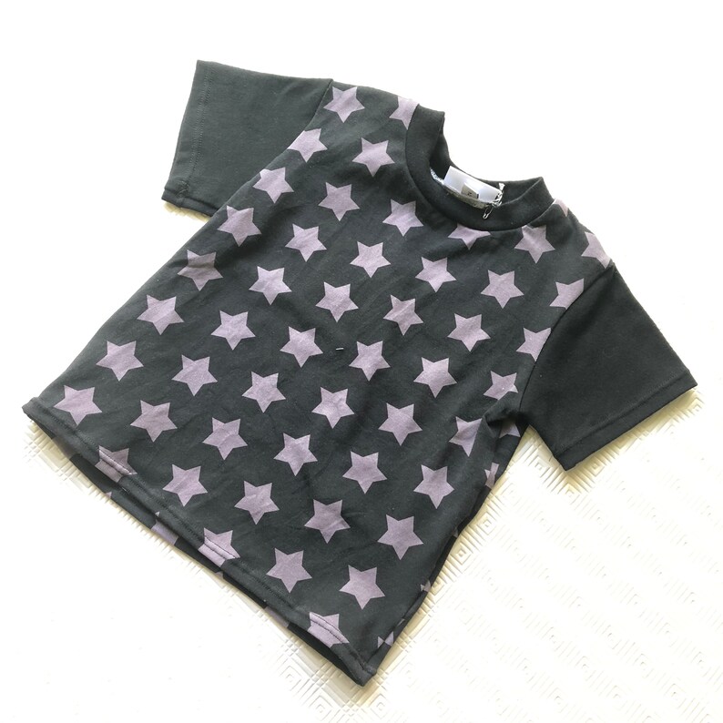 Tshirt Stars Tees in Black and Grey Etsy
