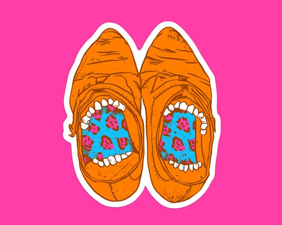 Supreme shoe sticker cheap