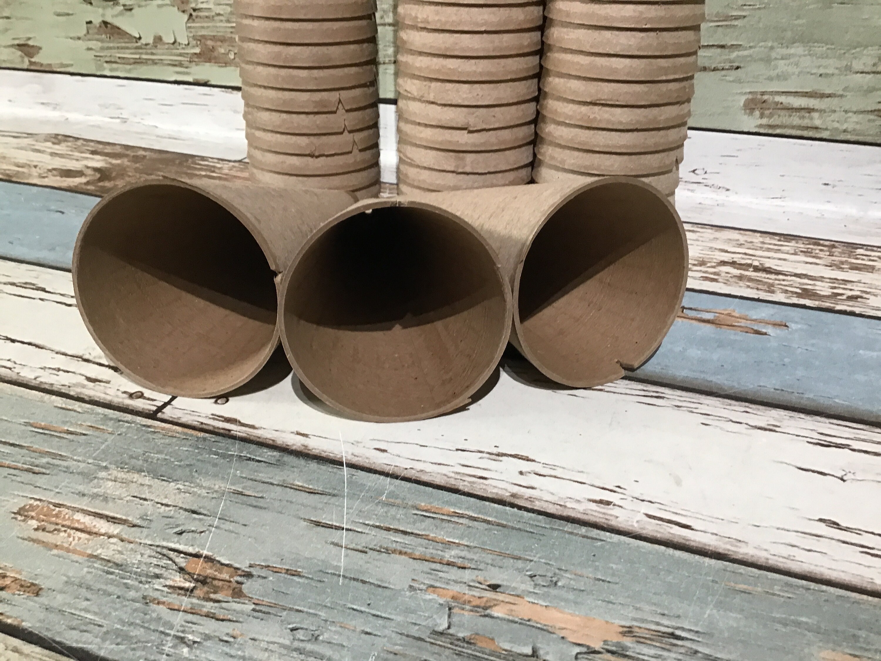 CRAFT CONES 3 Cardboard Cones Empty Yarn Cones Great Etsy