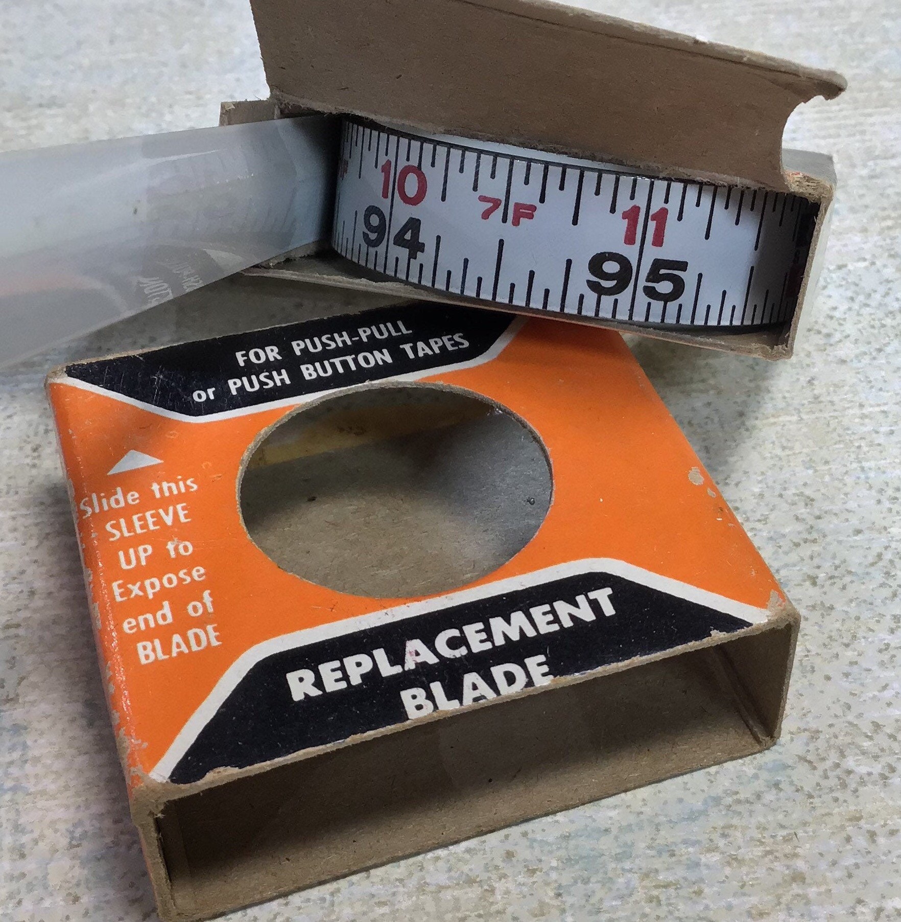 1 Vintage Craftsman Measuring Tape Replacement Blade 1/2 x Etsy