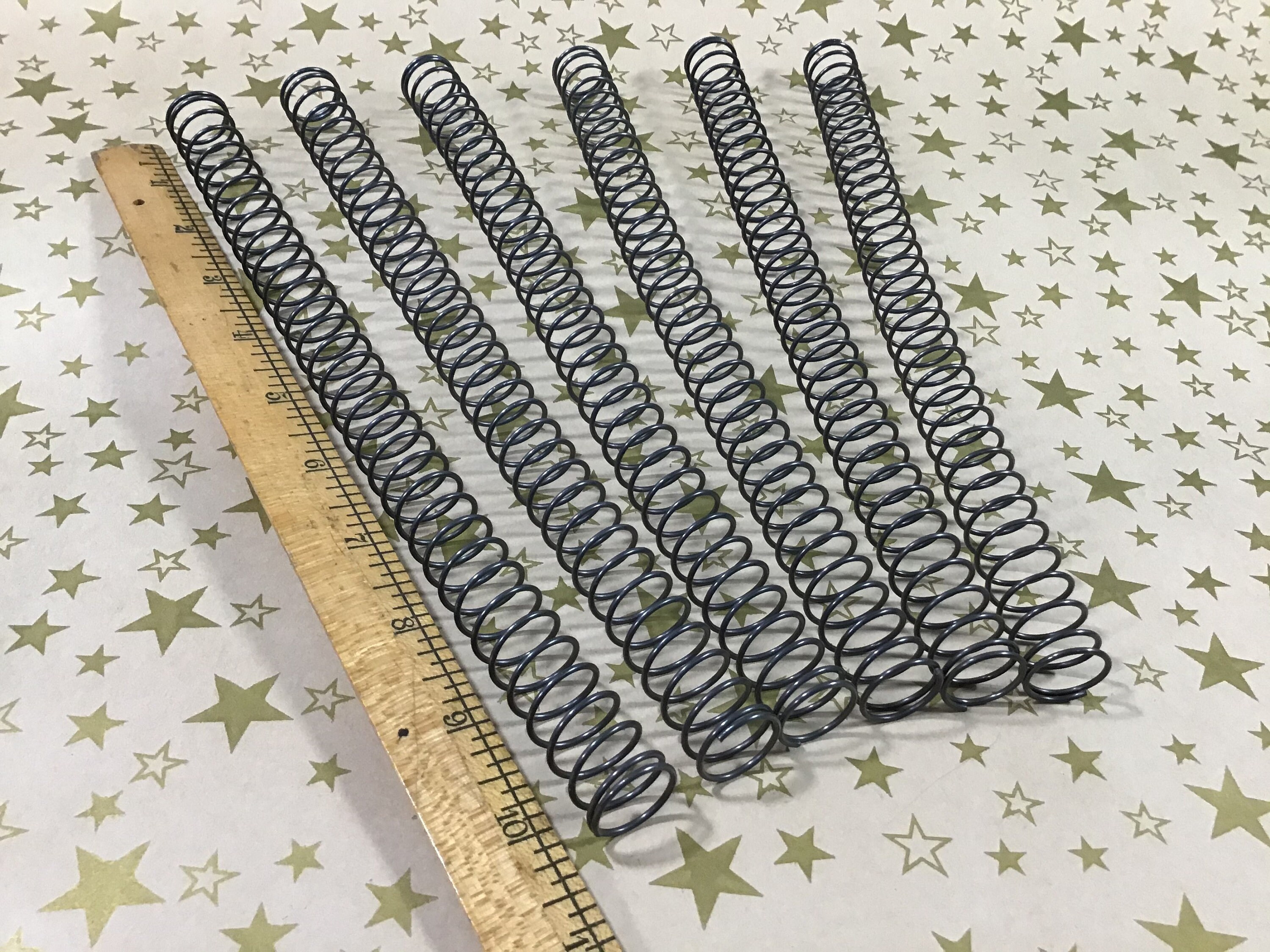 6 Vintage 10 Coil Springs Flexible Bendable Metal Etsy