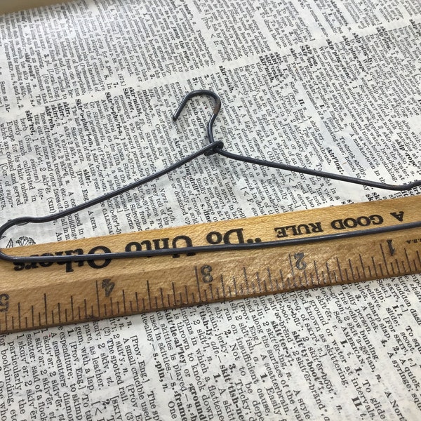 Small 5” Doll Clothes Hanger, Wire Hanger, Great for Crafts and Decor!