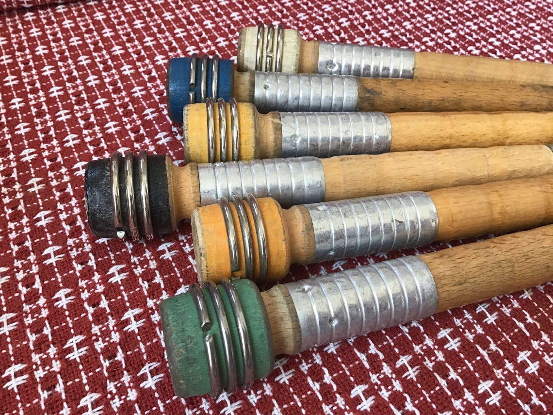Textile Mill Bobbin Wood Yarn Spool Weaving Quill Shuttle Etsy