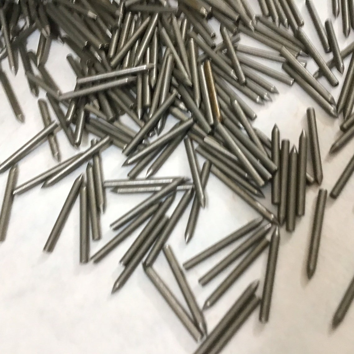 50 Vintage 3/4 Headless Brad Nails Etsy