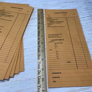 10 Large Cashier Envelopes, Kraft Envelopes