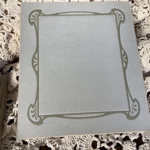 Cabinet Card Photo Mount Mat Board