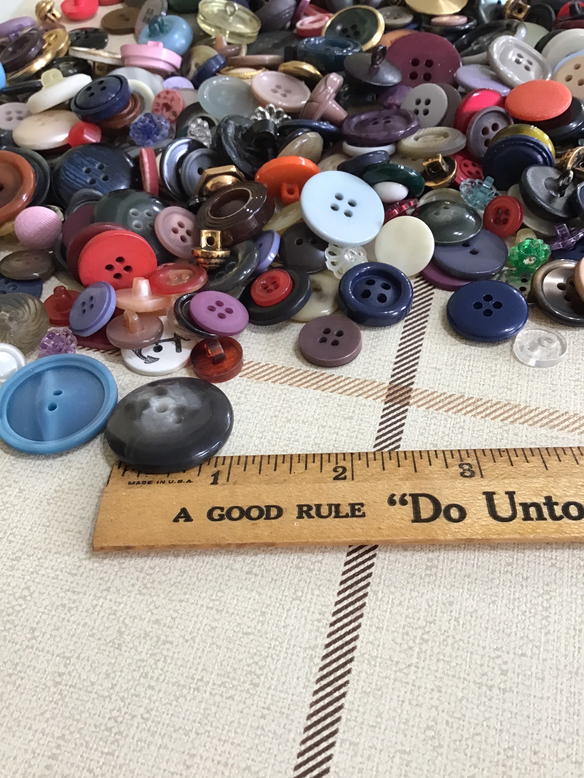 Bulk Button Lot Vintage Buttons Craft Buttons Sewing Etsy