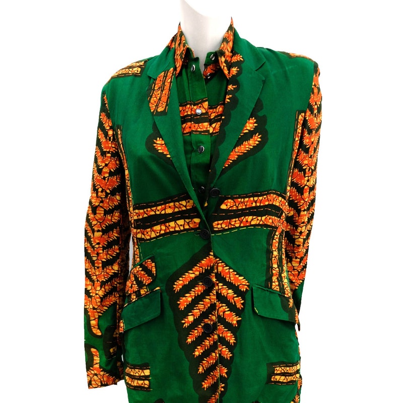Victoria Vintage 3-Piece Trouser Set - Green main image 1