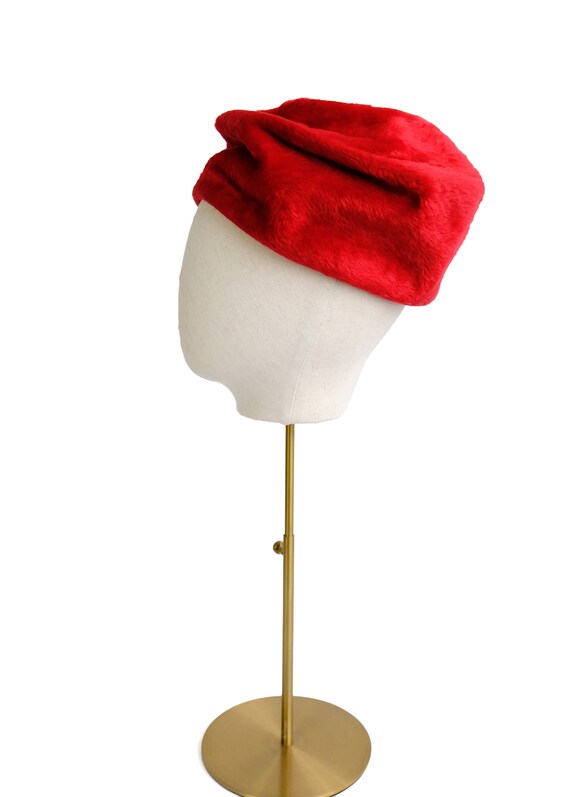 Otto Lucas for Harrods 1960s Vintage Toque Hat in… - image 3