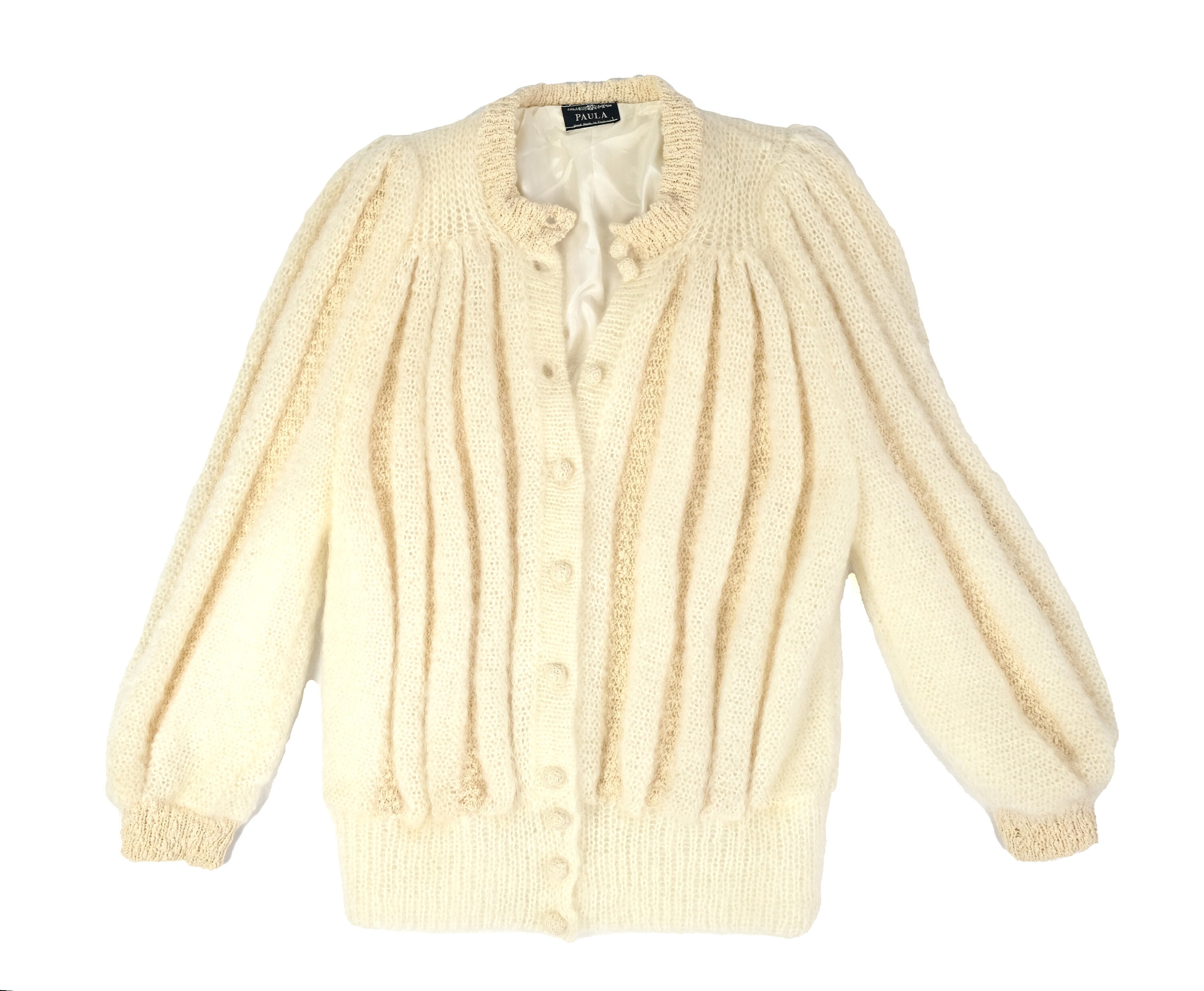 iot古着　remake mohair knit 98 Junya Watanabe Red Star Mohair Knit from seller