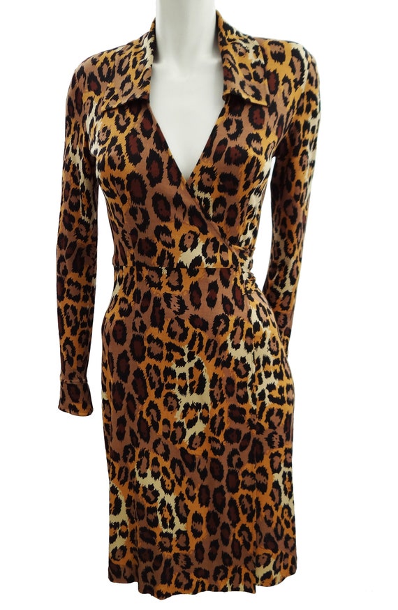 Vintage Diane von Furstenberg Leopard 