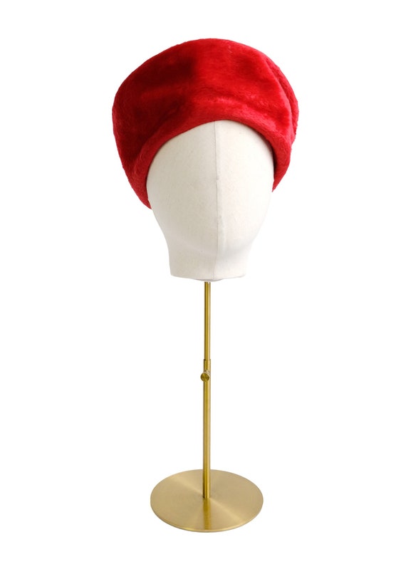 Otto Lucas for Harrods 1960s Vintage Toque Hat in… - image 1