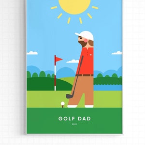 Golfer Gift, Custom Caricature Portrait From Your Photo, Golf Player Gift, Golf Cartoon, Golfing Couple Portrait, Digital file.