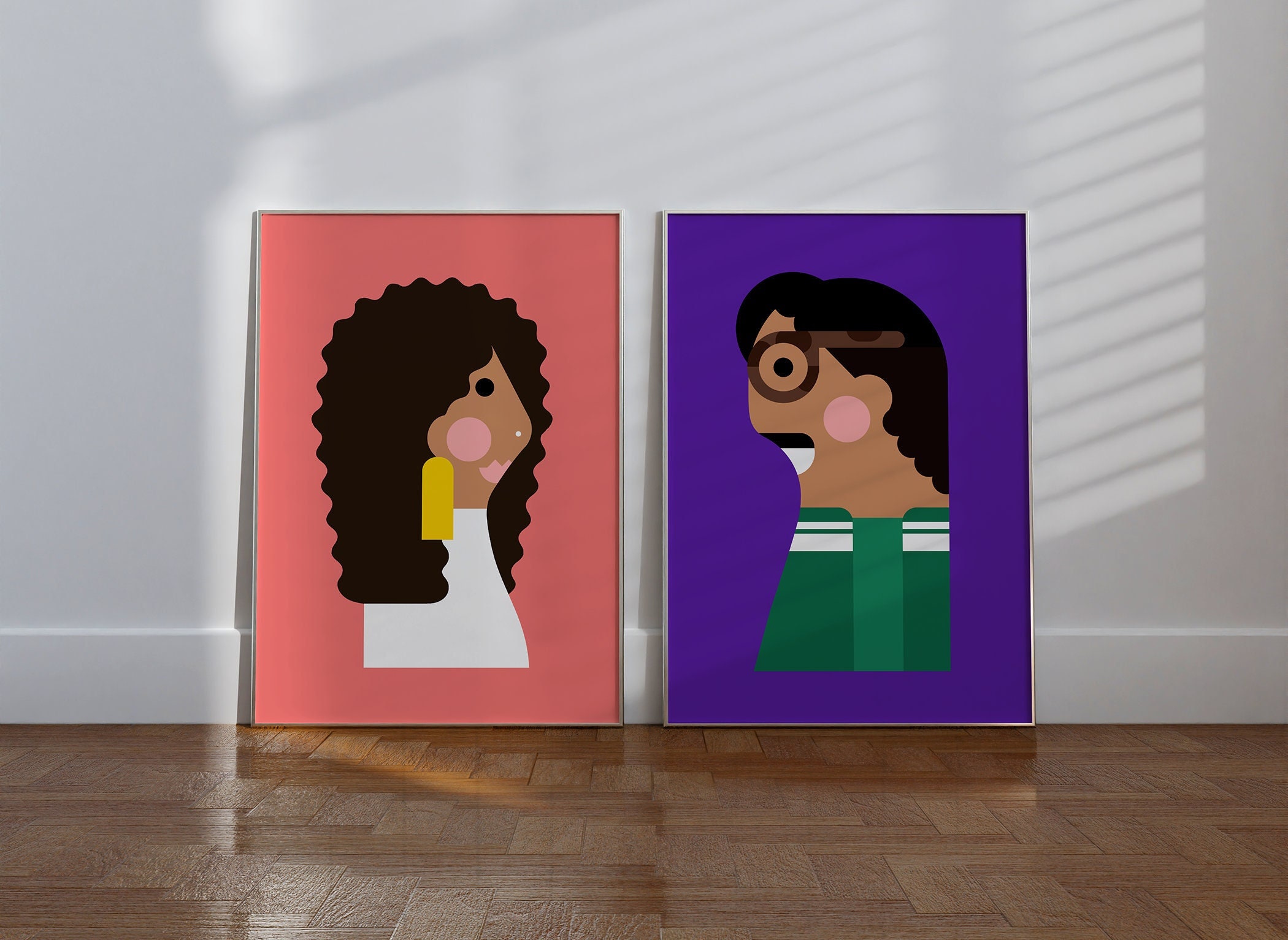 Personalized Couple Portrait from Photo, Custom Drawing, Custom Portrait, Cartoon Portrait, Vector Illustration, Digital Printable Art